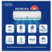 Air Conditioner: Carrier 1.2 Ton 5 Star AI Flexicool Inverter Split AC (Copper, Convertible 6-in-1 Cooling,Dual Filtration with HD & PM 2.5 Filter, Auto Cleanser, 2023 Model,ESTER Exi - CAI14ES5R33F0,White)